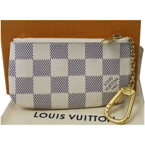 key lv|Lv key pouch white.